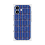 プレミアムスクエアケース with MagSafe［ Tartan Check - Blue ］