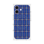 プレミアムスクエアケース with MagSafe［ Tartan Check - Blue ］