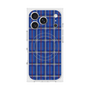 プレミアムスクエアケース with MagSafe［ Tartan Check - Blue ］