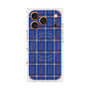 プレミアムスクエアケース with MagSafe［ Tartan Check - Blue ］