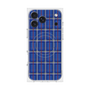 プレミアムスクエアケース with MagSafe［ Tartan Check - Blue ］