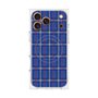プレミアムスクエアケース with MagSafe［ Tartan Check - Blue ］