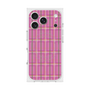 プレミアムスクエアケース with MagSafe［ Tartan Check - Pink ］