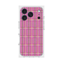 プレミアムスクエアケース with MagSafe［ Tartan Check - Pink ］