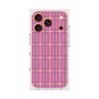 プレミアムスクエアケース with MagSafe［ Tartan Check - Pink ］