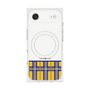 プレミアムスクエアケース with MagSafe［ CASEPLAY Tartan Check - Yellow ］