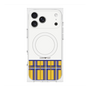 プレミアムスクエアケース with MagSafe［ CASEPLAY Tartan Check - Yellow ］