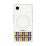 プレミアムスクエアケース with MagSafe［ CASEPLAY Tartan Check - Yellow ］