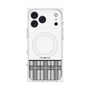 プレミアムスクエアケース with MagSafe［ CASEPLAY Tartan Check - Gray ］