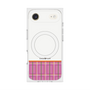 プレミアムスクエアケース with MagSafe［ CASEPLAY Tartan Check - Pink ］