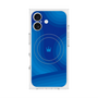 プレミアムスクエアケース with MagSafe［ CASEPLAY Winding Pattern - Blue ］