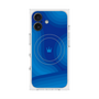 プレミアムスクエアケース with MagSafe［ CASEPLAY Winding Pattern - Blue ］