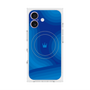 プレミアムスクエアケース with MagSafe［ CASEPLAY Winding Pattern - Blue ］