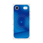 プレミアムスクエアケース with MagSafe［ CASEPLAY Winding Pattern - Blue ］