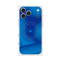 プレミアムスクエアケース with MagSafe［ CASEPLAY Winding Pattern - Blue ］