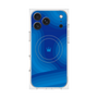 プレミアムスクエアケース with MagSafe［ CASEPLAY Winding Pattern - Blue ］
