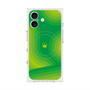 プレミアムスクエアケース with MagSafe［ CASEPLAY Winding Pattern - Green ］