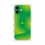 プレミアムスクエアケース with MagSafe［ CASEPLAY Winding Pattern - Green ］