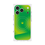 プレミアムスクエアケース with MagSafe［ CASEPLAY Winding Pattern - Green ］