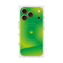 プレミアムスクエアケース with MagSafe［ CASEPLAY Winding Pattern - Green ］