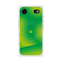プレミアムスクエアケース with MagSafe［ CASEPLAY Winding Pattern - Green ］