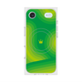 プレミアムスクエアケース with MagSafe［ CASEPLAY Winding Pattern - Green ］
