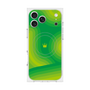 プレミアムスクエアケース with MagSafe［ CASEPLAY Winding Pattern - Green ］