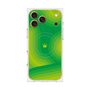 プレミアムスクエアケース with MagSafe［ CASEPLAY Winding Pattern - Green ］