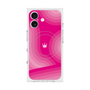 プレミアムスクエアケース with MagSafe［ CASEPLAY Winding Pattern - Pink ］