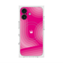 プレミアムスクエアケース with MagSafe［ CASEPLAY Winding Pattern - Pink ］