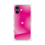プレミアムスクエアケース with MagSafe［ CASEPLAY Winding Pattern - Pink ］