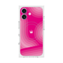 プレミアムスクエアケース with MagSafe［ CASEPLAY Winding Pattern - Pink ］
