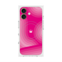プレミアムスクエアケース with MagSafe［ CASEPLAY Winding Pattern - Pink ］
