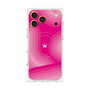 プレミアムスクエアケース with MagSafe［ CASEPLAY Winding Pattern - Pink ］