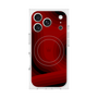プレミアムスクエアケース with MagSafe［ CASEPLAY Winding Pattern - Red ］