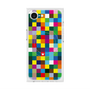 プレミアムスクエアケース with MagSafe［ CASEPLAY Rainbow Check ］