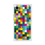 プレミアムスクエアケース with MagSafe［ CASEPLAY Rainbow Check ］