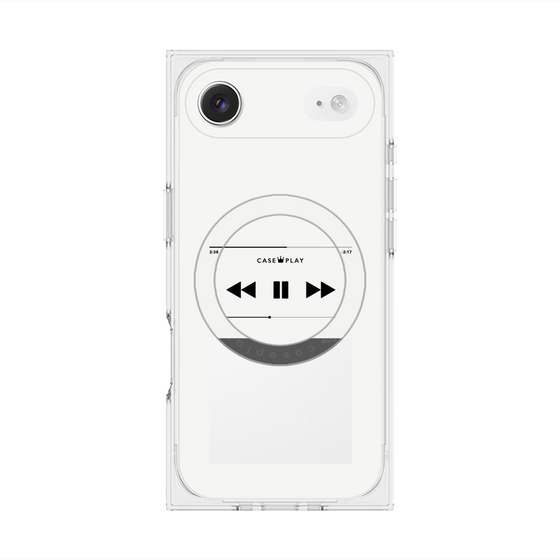 プレミアムスクエアケース with MagSafe［ Music Player ］