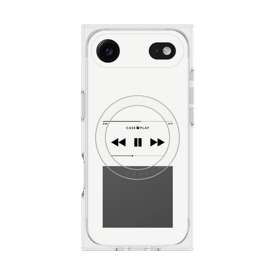 プレミアムスクエアケース with MagSafe［ Music Player ］