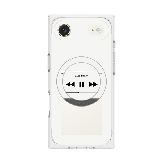 プレミアムスクエアケース with MagSafe［ Music Player ］