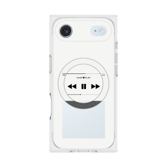 プレミアムスクエアケース with MagSafe［ Music Player ］