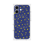 プレミアムスクエアケース with MagSafe［ Drawing Dot - Navy ］