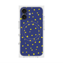 プレミアムスクエアケース with MagSafe［ Drawing Dot - Navy ］