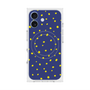 プレミアムスクエアケース with MagSafe［ Drawing Dot - Navy ］
