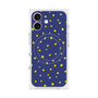 プレミアムスクエアケース with MagSafe［ Drawing Dot - Navy ］