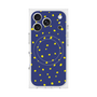 プレミアムスクエアケース with MagSafe［ Drawing Dot - Navy ］