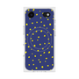プレミアムスクエアケース with MagSafe［ Drawing Dot - Navy ］