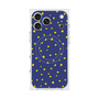 プレミアムスクエアケース with MagSafe［ Drawing Dot - Navy ］
