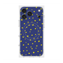 プレミアムスクエアケース with MagSafe［ Drawing Dot - Navy ］