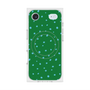 プレミアムスクエアケース with MagSafe［ Drawing Dot - Green ］